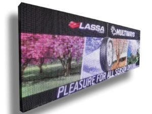 Ηλεκτρονική πινακίδα LED, με διαστάσεις 292x100 και τύπο Pixel P10, έγχρωμο, εξωτερικού χώρου
