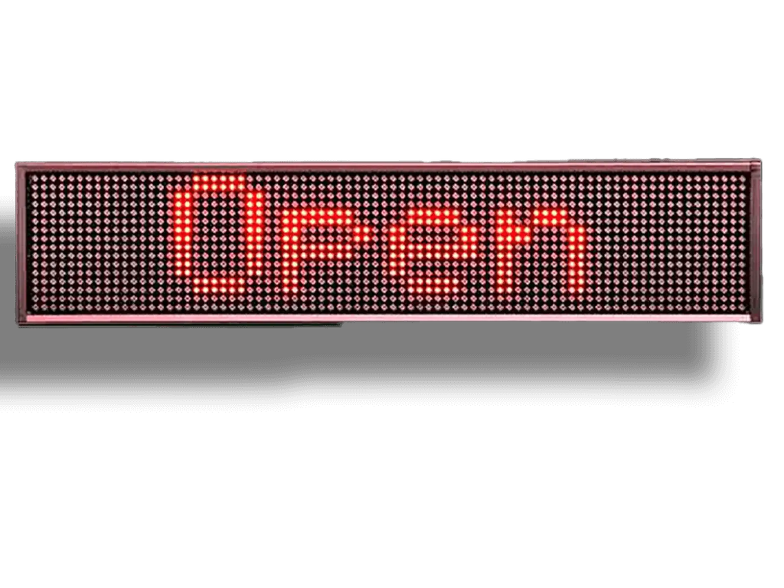 Ηλεκτρονική πινακίδα LED, με διαστάσεις 45x20 και τύπο Pixel P15, εσωτερικού χώρου - Image 5