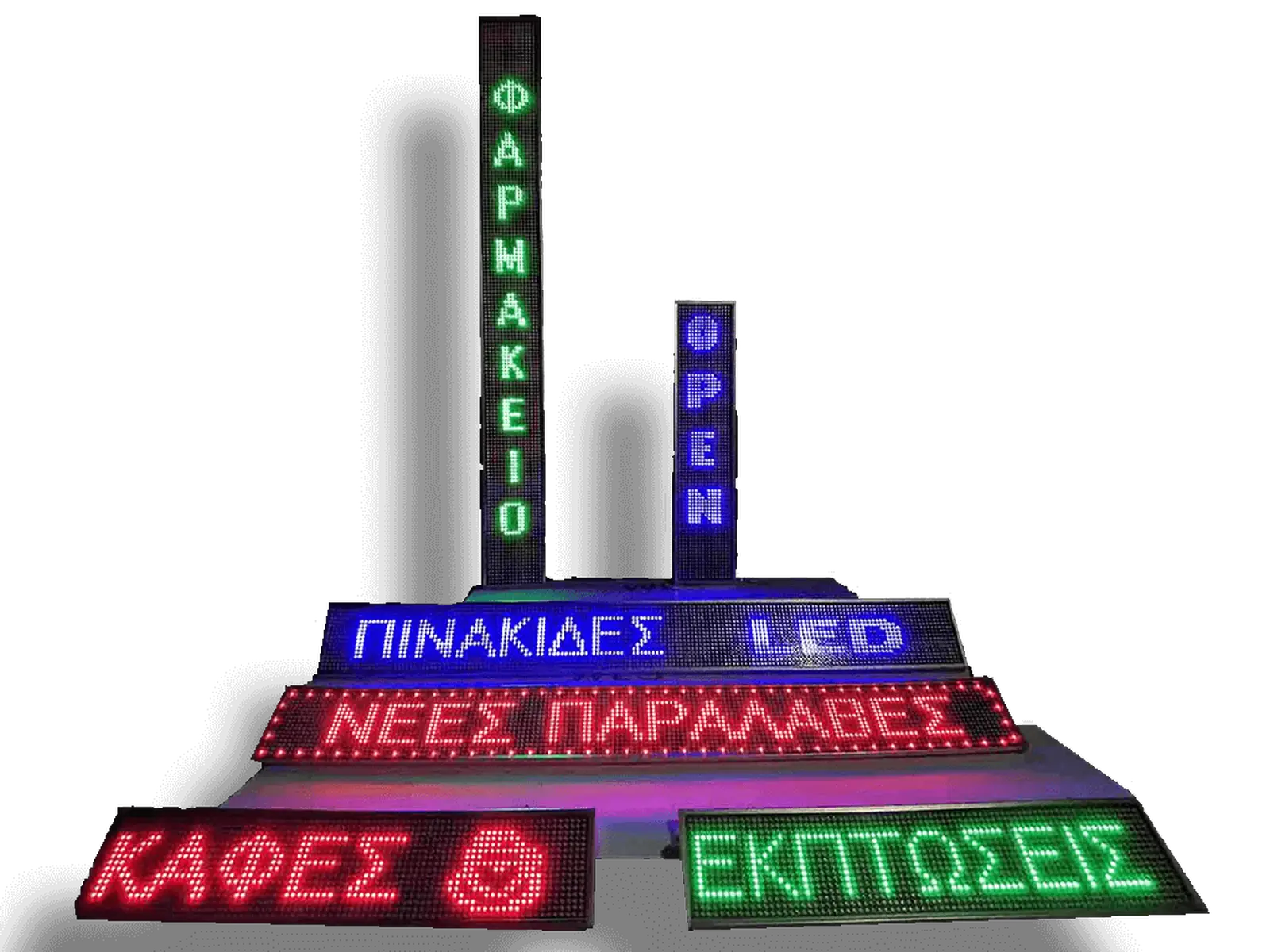 Ηλεκτρονική πινακίδα LED, με διαστάσεις 45x20 και τύπο Pixel P15, εσωτερικού χώρου - Image 13