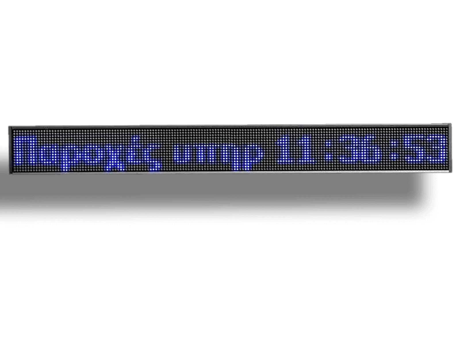 Ηλεκτρονική πινακίδα LED, με διαστάσεις 90x20 και τύπο Pixel P15, εσωτερικού χώρου - Image 12