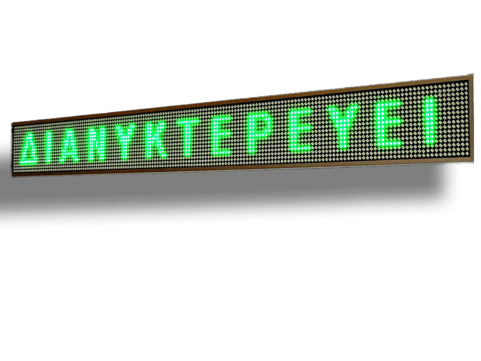 Ηλεκτρονική πινακίδα LED, με διαστάσεις 90x20 και τύπο Pixel P15, εσωτερικού χώρου - Image 14