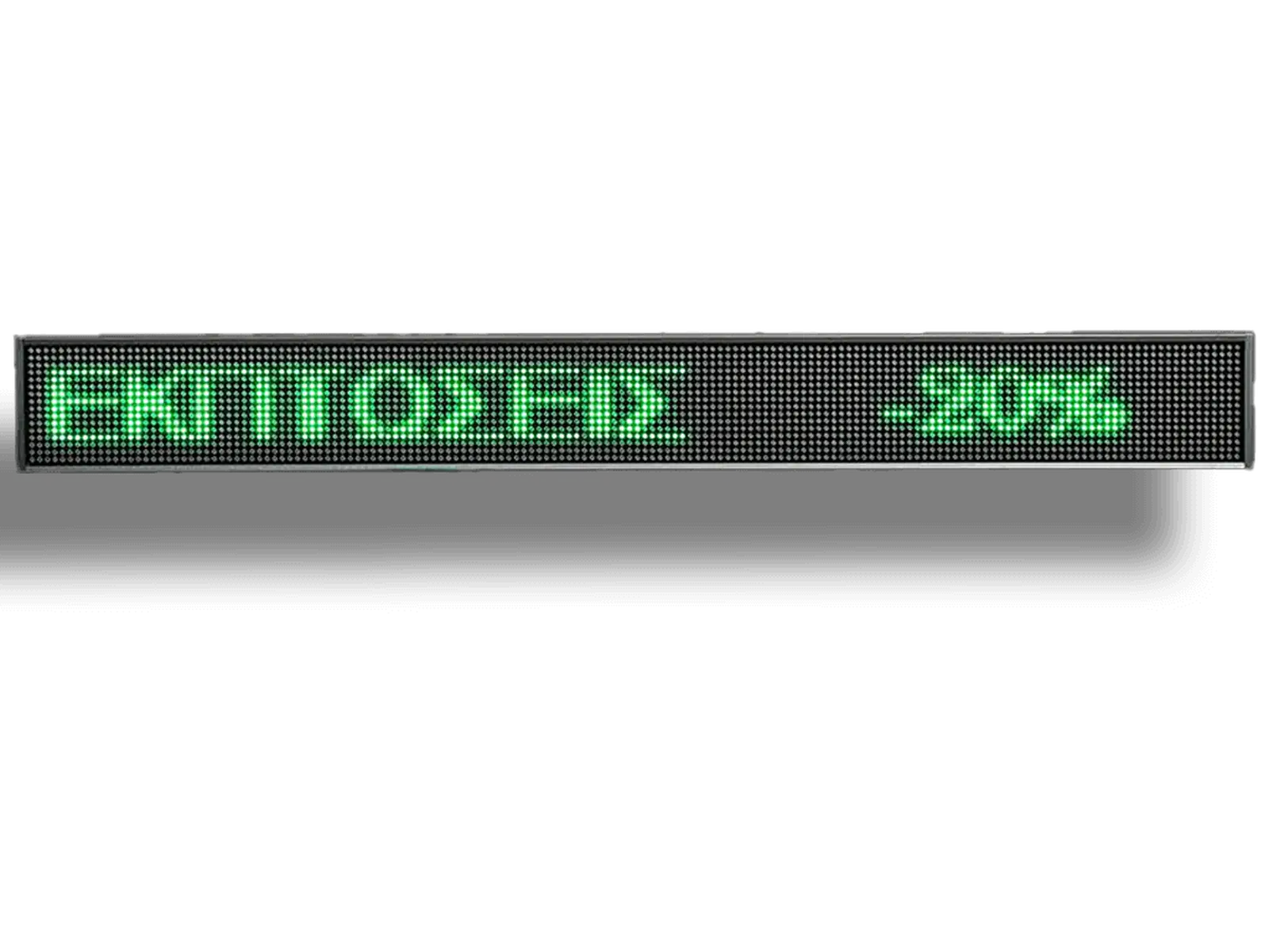 Ηλεκτρονική πινακίδα LED, με διαστάσεις 90x20 και τύπο Pixel P15, εσωτερικού χώρου - Image 18