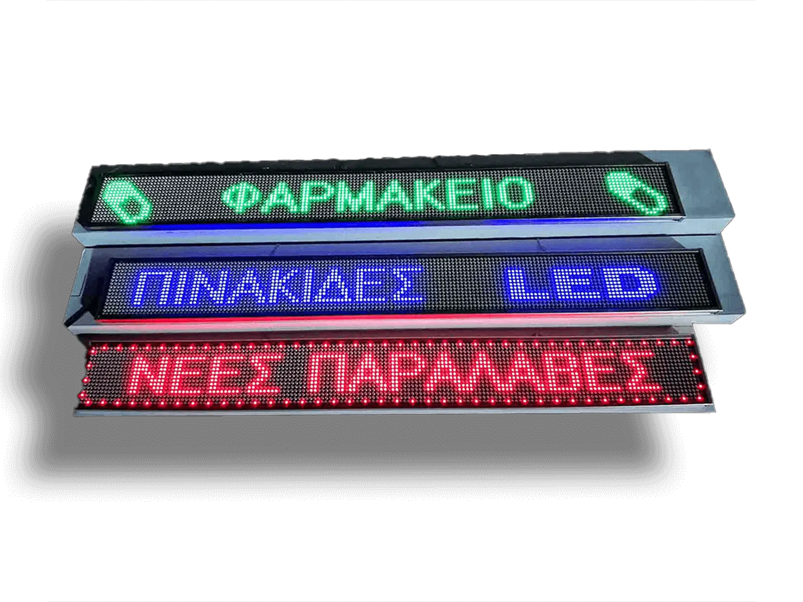 Ηλεκτρονική πινακίδα LED, με διαστάσεις 90x20 και τύπο Pixel P15, εσωτερικού χώρου - Image 3