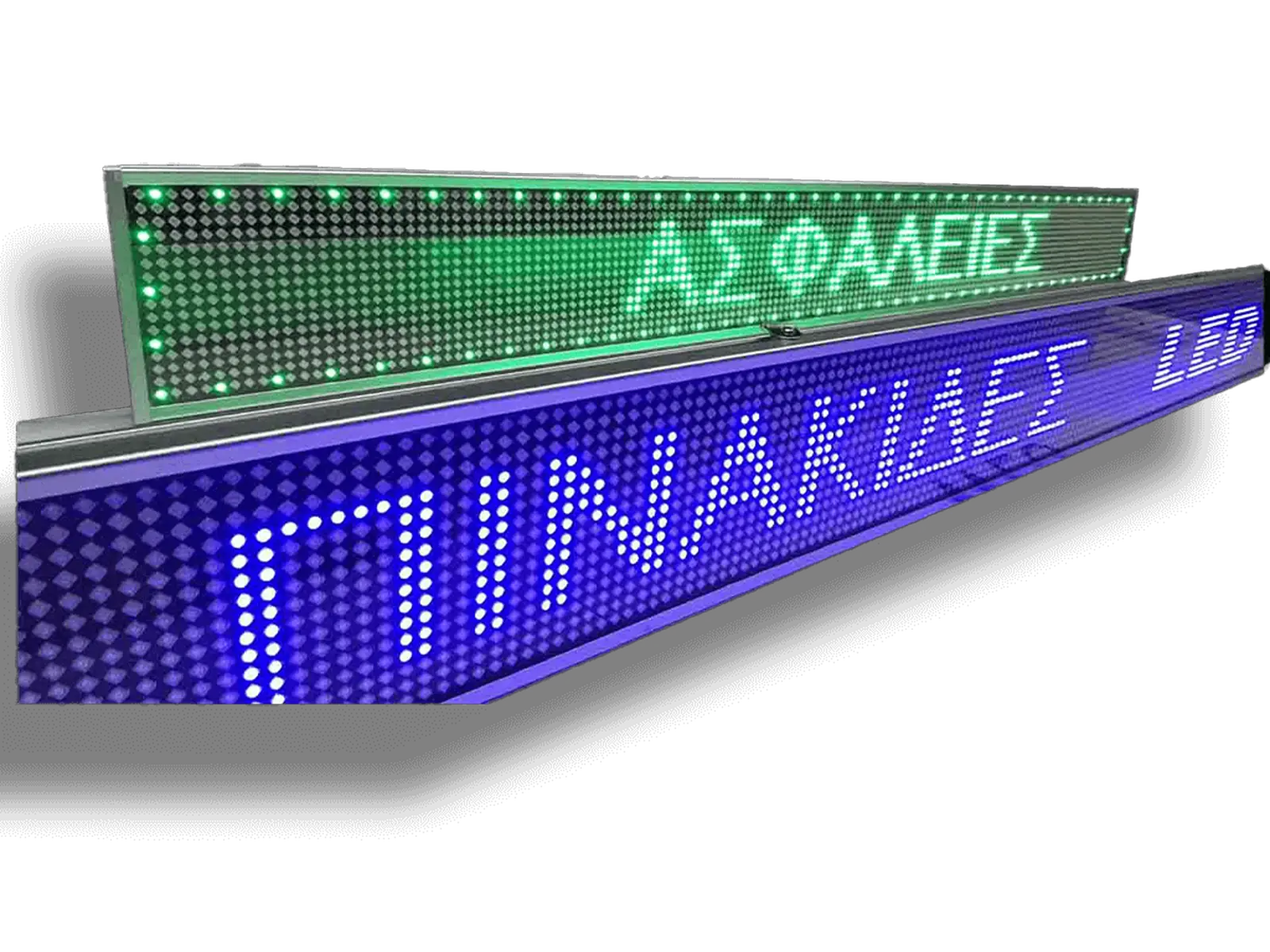 Ηλεκτρονική πινακίδα LED, με διαστάσεις 90x20 και τύπο Pixel P15, εσωτερικού χώρου - Image 5