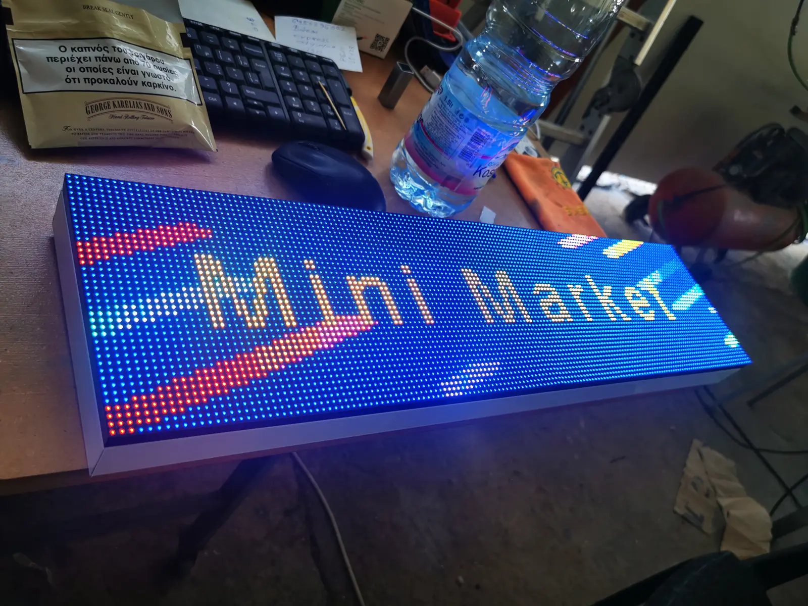 Ηλεκτρονική πινακίδα LED, με διαστάσεις 64x16 και τύπο Pixel P4, έγχρωμο - Image 10