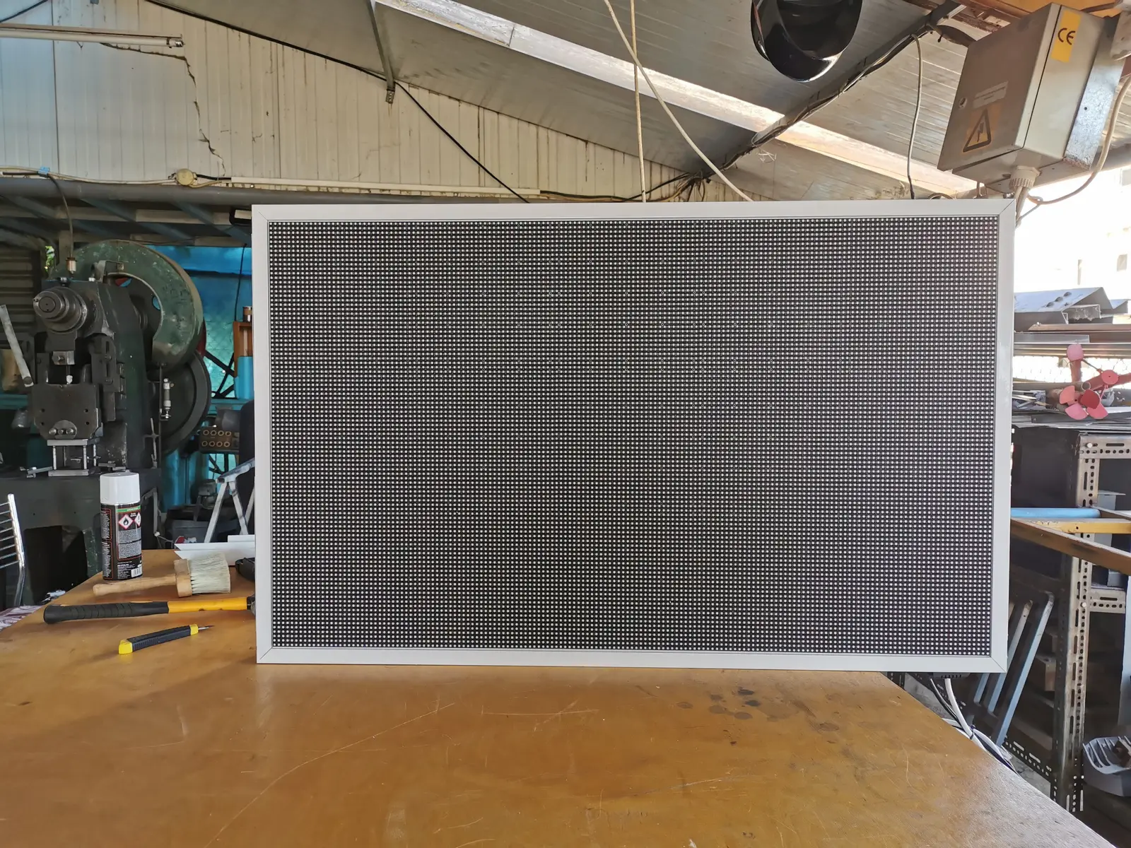 Ηλεκτρονική πινακίδα LED, με διαστάσεις 116x77 και τύπο Pixel P6, έγχρωμο, εξωτερικού χώρου - Image 3