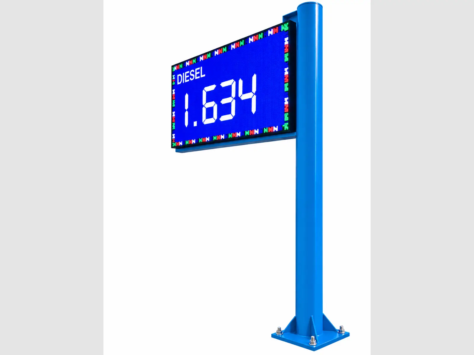 Ηλεκτρονική πινακίδα LED, με διαστάσεις 192x96 και τύπο Pixel P8, έγχρωμο, εξωτερικού χώρου - Image 6