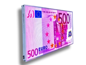Ηλεκτρονική πινακίδα LED, με διαστάσεις 224x96 και τύπο Pixel P8, έγχρωμο, εξωτερικού χώρου