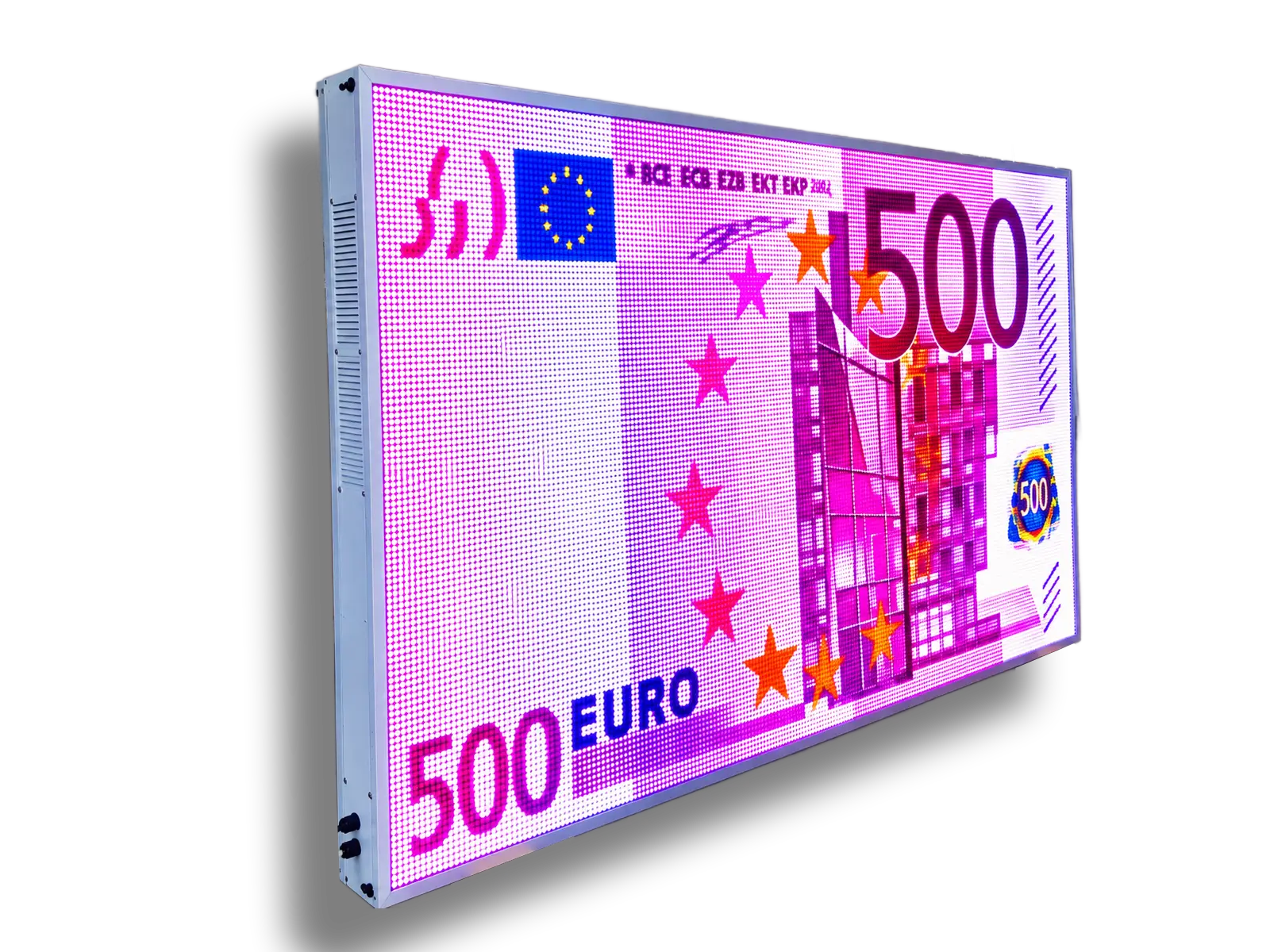 Ηλεκτρονική πινακίδα LED, με διαστάσεις 224x96 και τύπο Pixel P8, έγχρωμο, εξωτερικού χώρου