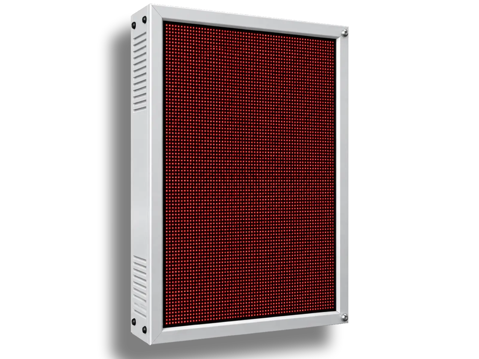 Ηλεκτρονική πινακίδα LED, με διαστάσεις 64x128 και τύπο Pixel P10, σε λευκό/κόκκινο χρώμα, εξωτερικού χώρου - Image 3