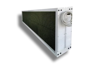 Ηλεκτρονική πινακίδα LED, με διαστάσεις 196x40 και τύπο Pixel P10, σε κίτρινο χρώμα, διπλής όψης, εξωτερικού χώρου